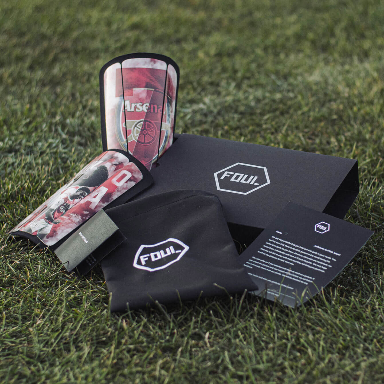 FOUL - Flexible custom shin guards and many products for football